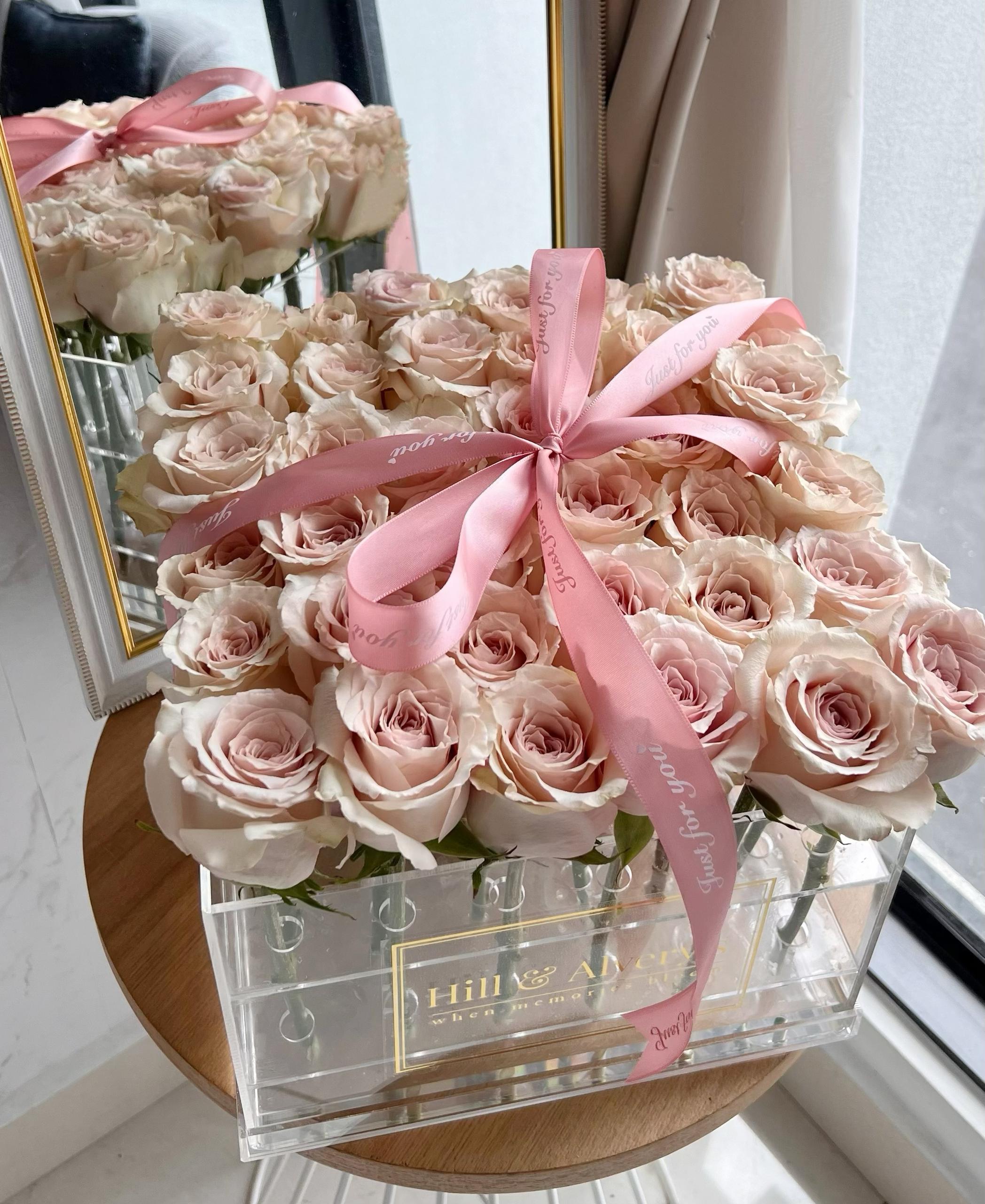 Sweet Roses in Acrylic Series (XL size)