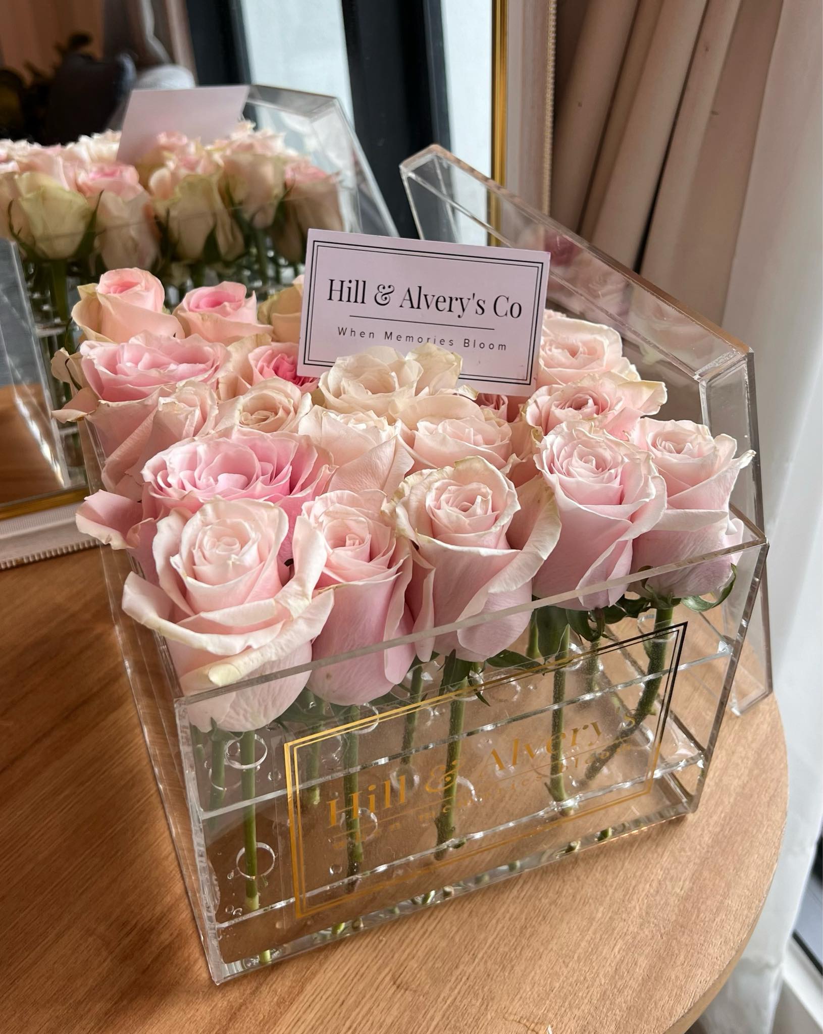 Sweet Roses in Acrylic Series (medium)